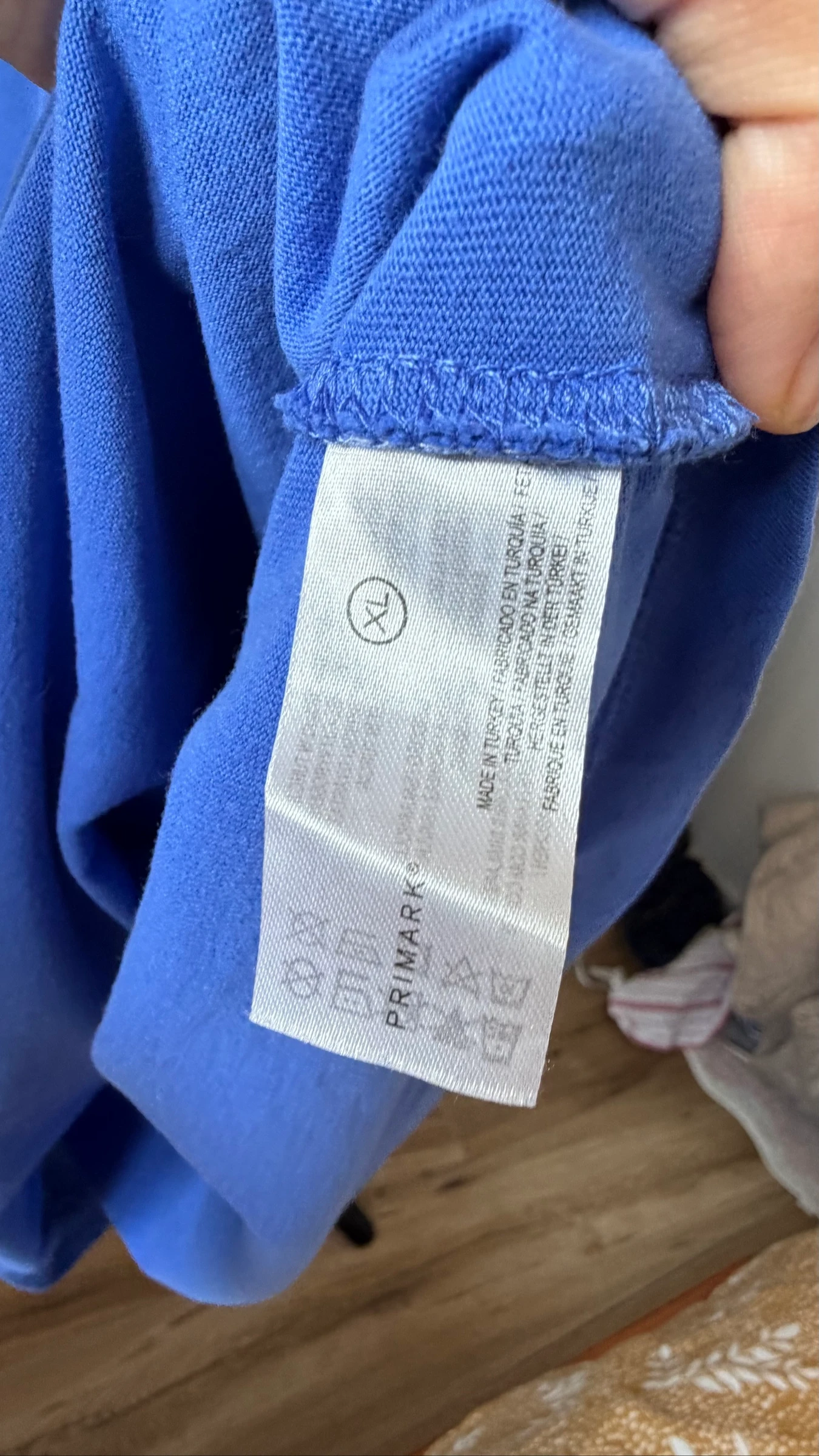 SmileyWorld blauwe oversized T-shirt – maat XL – photo 5